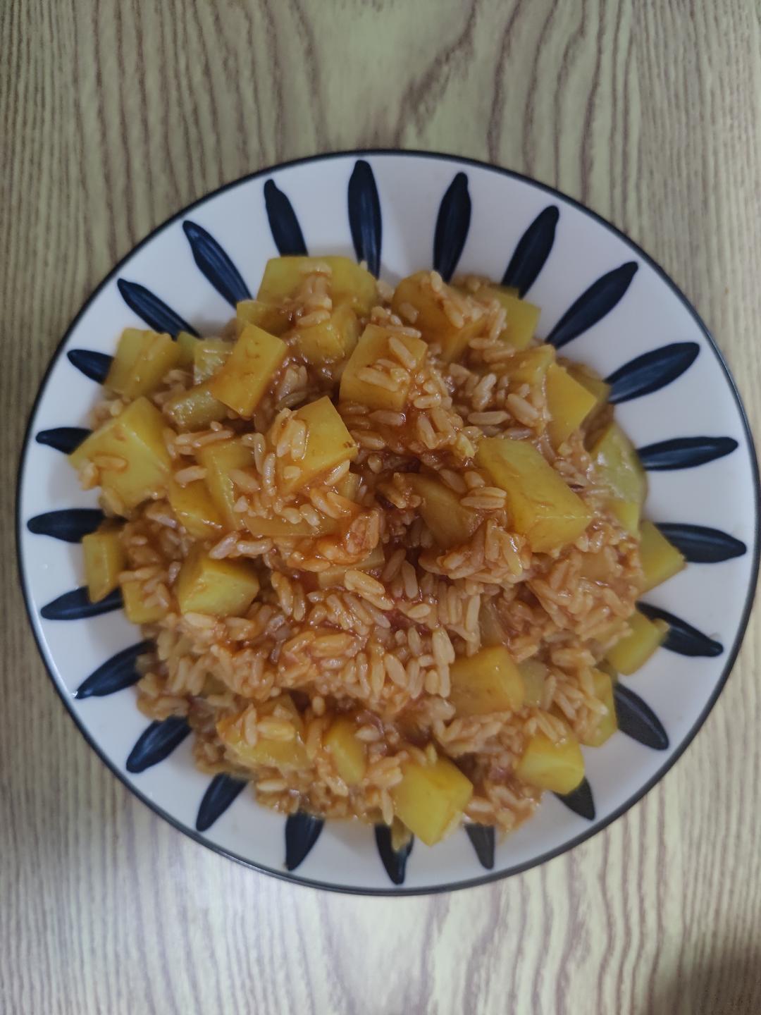 超级简单的西红柿烩饭