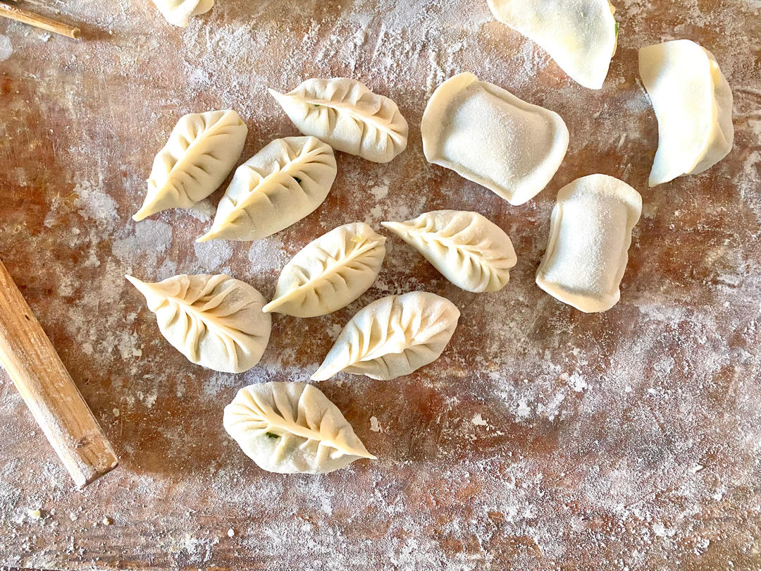 【他山之石】最简明的柳叶饺子（包子）包法（清晰视频）