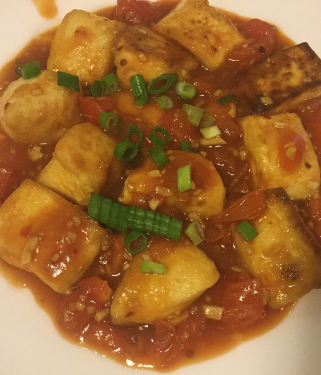 鱼香日本豆腐