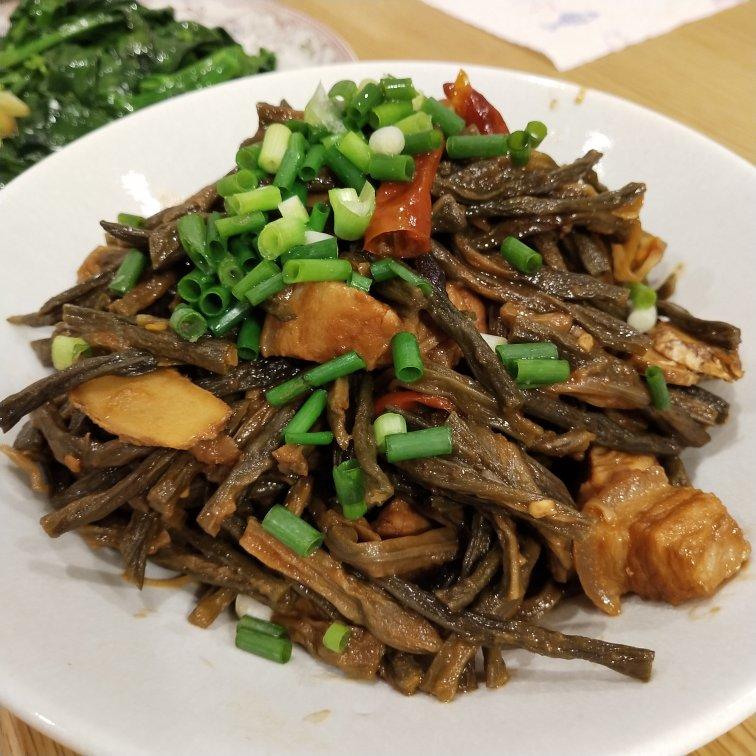 干豆角烧肉