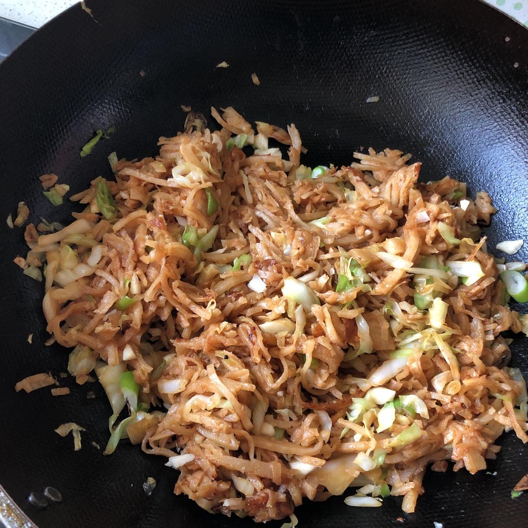 老北京素炒饼(肉炒饼)