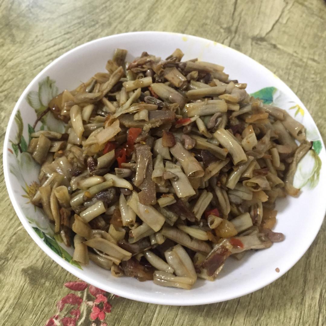 干豆角炒肉