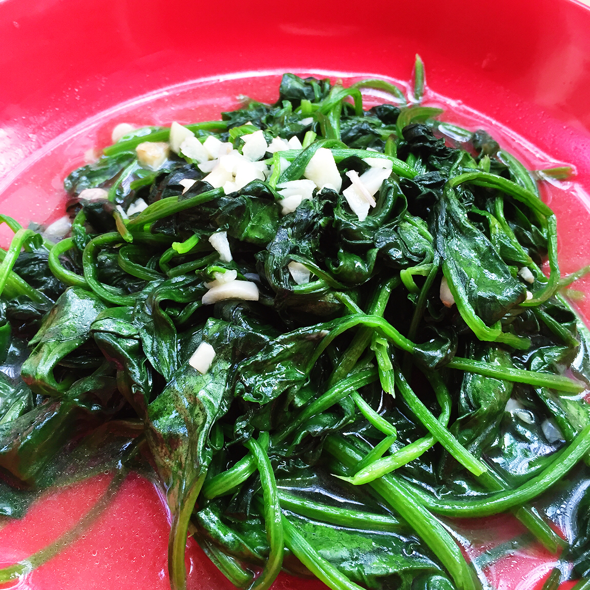 蒜末菠菜