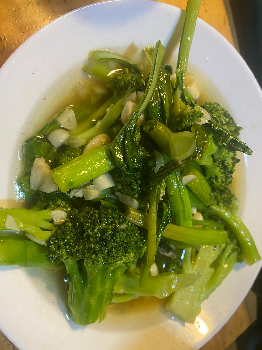 蚝油蒜蓉西兰花