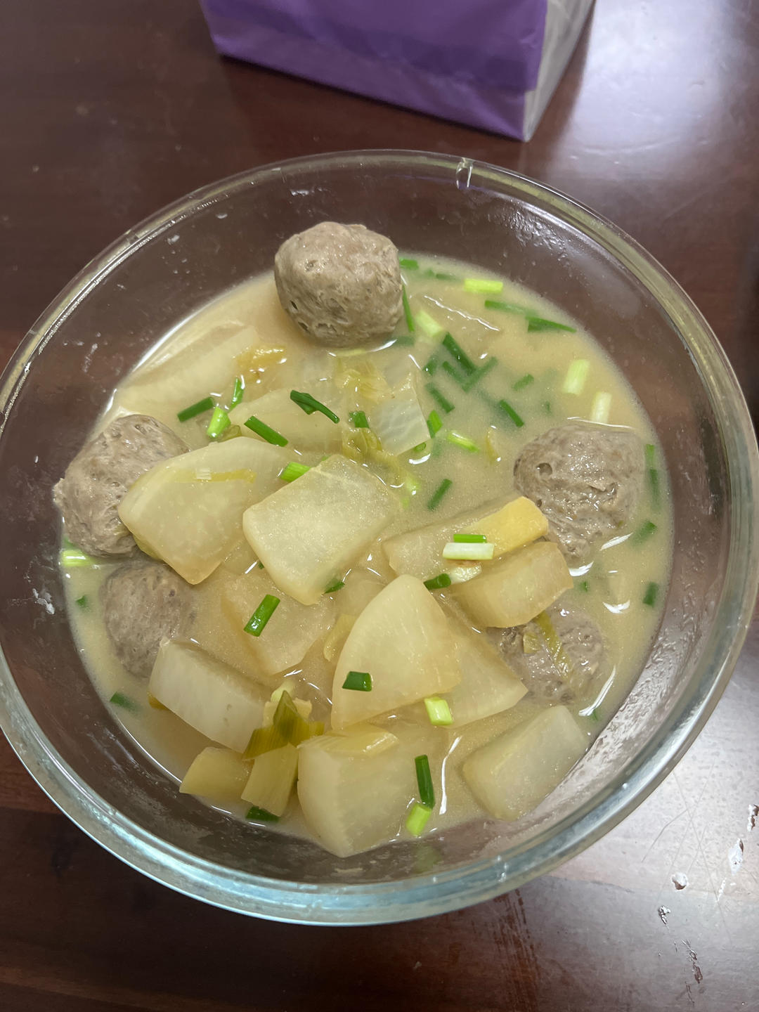 牛肉丸子萝卜汤，简单易做的鲜美味道