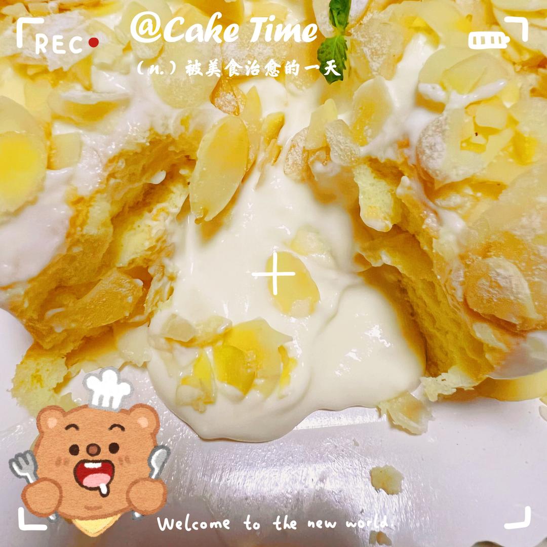 芝士海盐流心蛋糕的做法