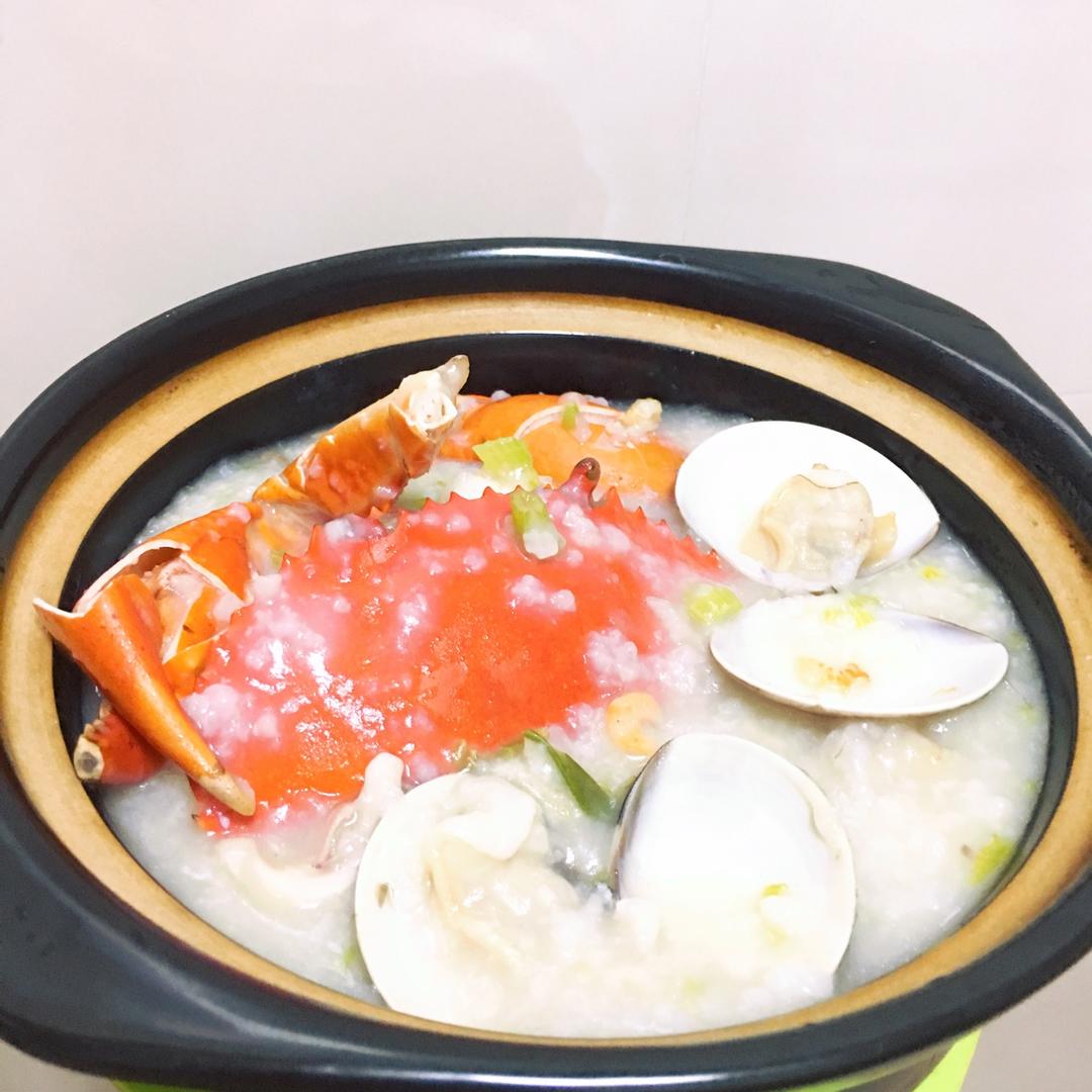 海鲜粥（潮汕砂锅粥）