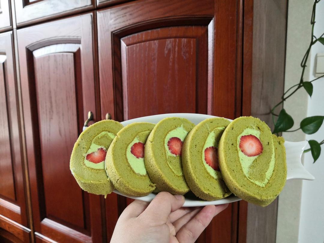 日式抹茶蛋糕卷