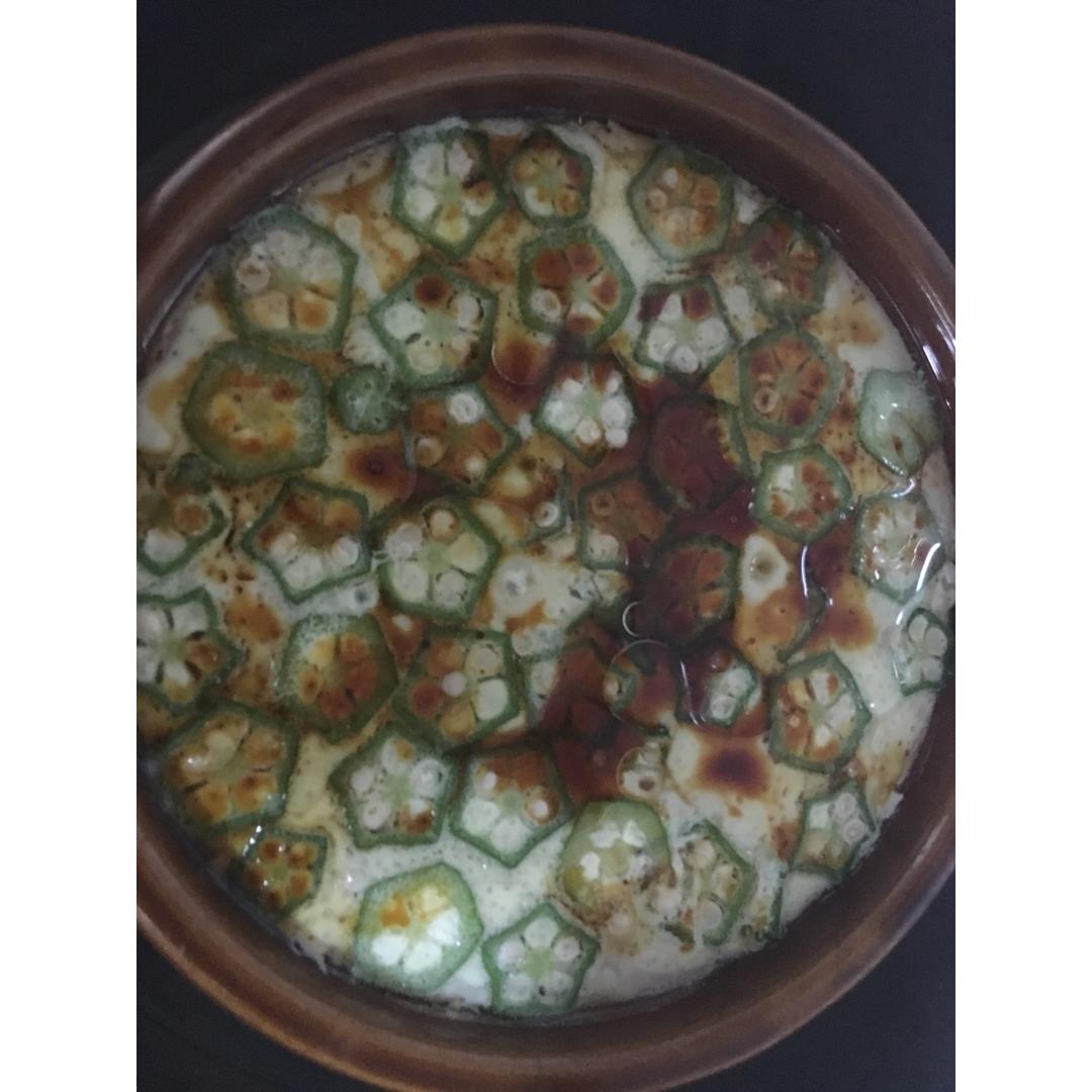 颜值控-做一朵开在碗里的花秋葵蒸水蛋