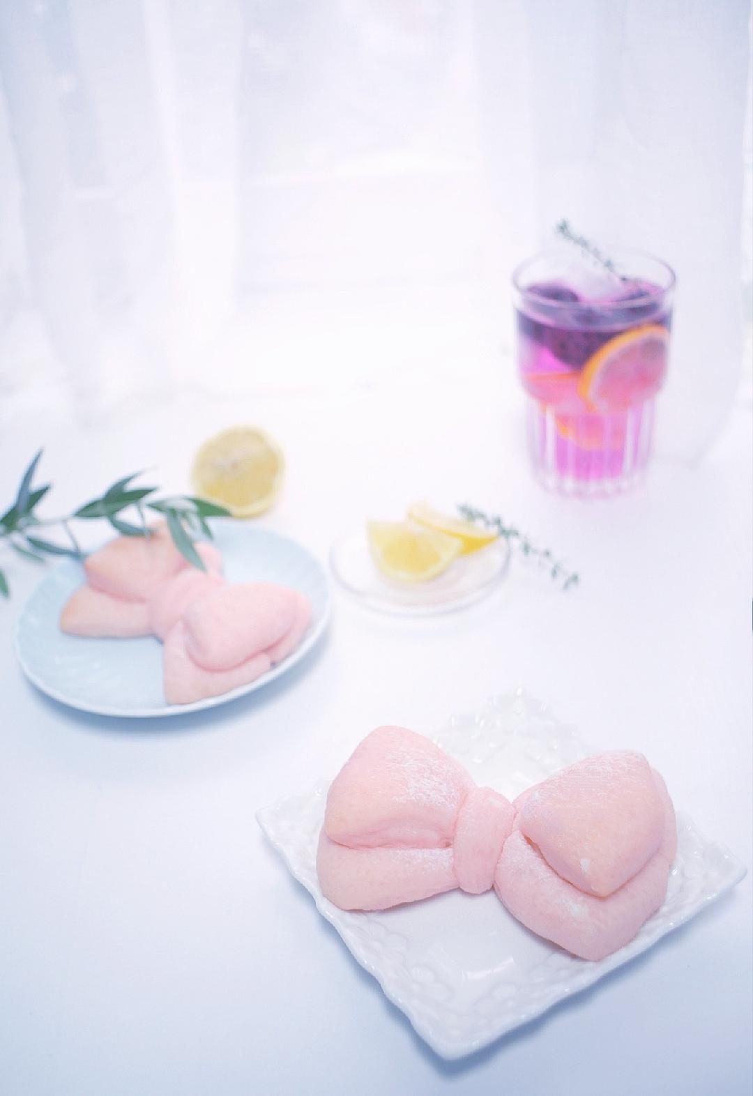 甜蜜少女心-蝴蝶结面包