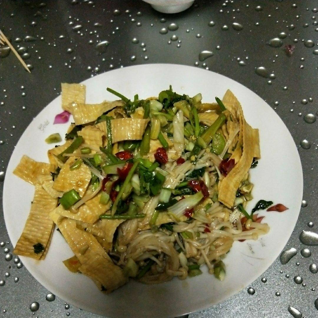 蒜蓉烤金针菇（烤箱版）