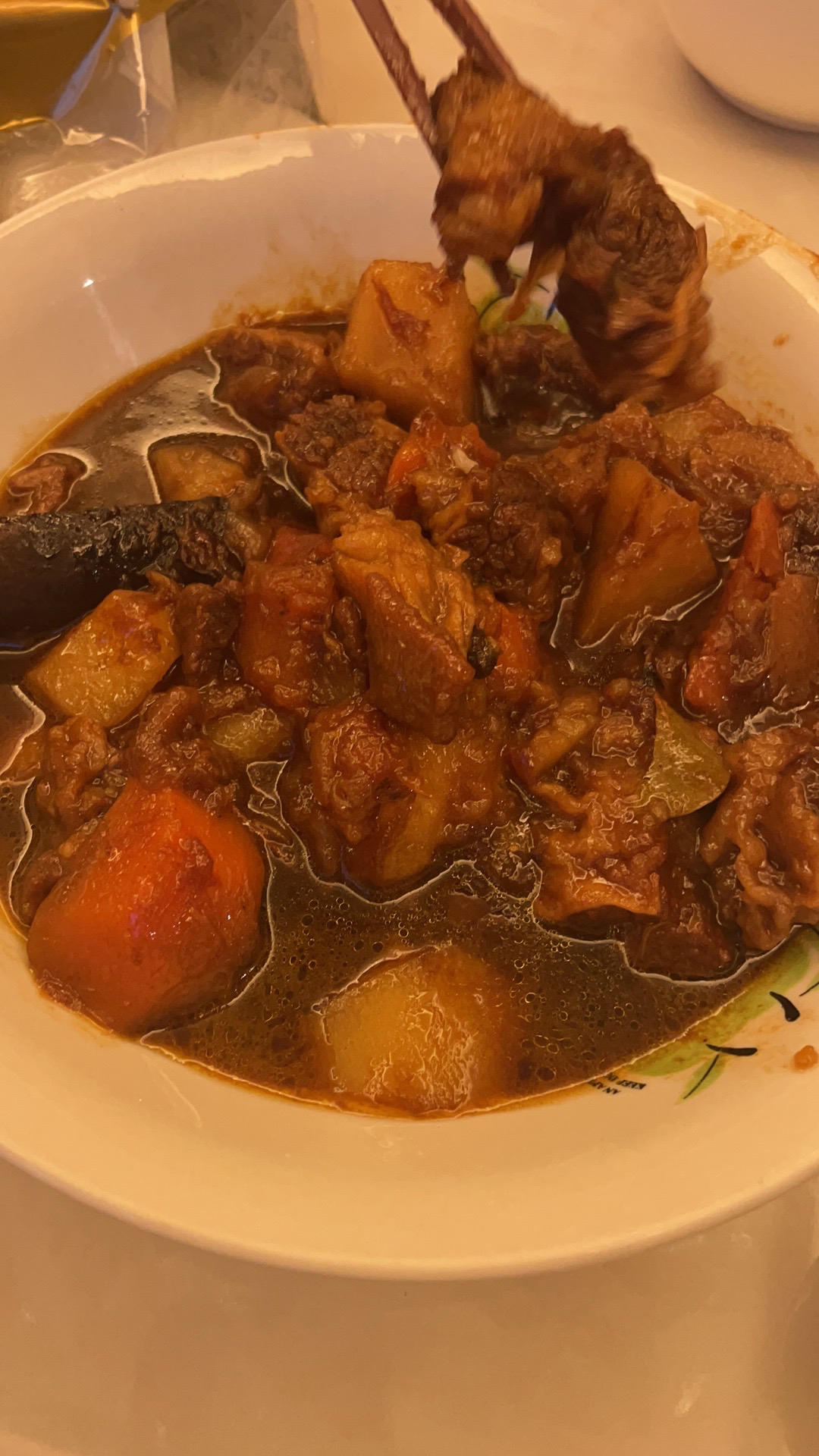 番茄土豆炖牛腩