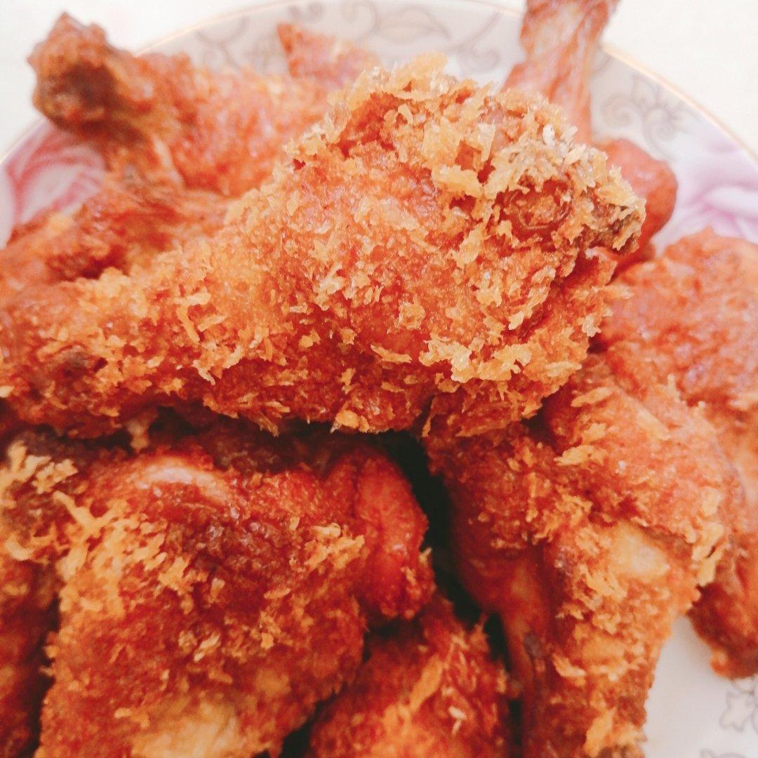 超级好吃的面包糠烤鸡翅