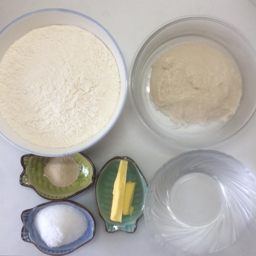 纯奶手撕吐司的做法 步骤1