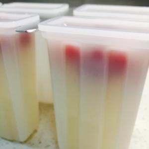 清椰荔枝莓果冰棍的做法 步骤3