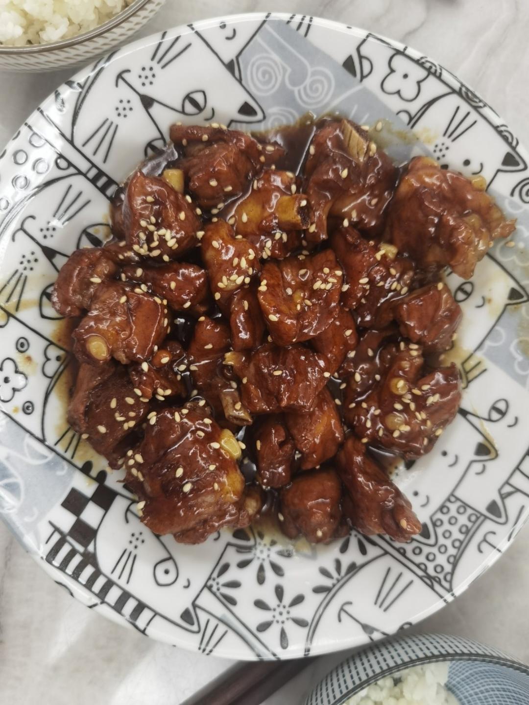 懒人版糖醋排骨