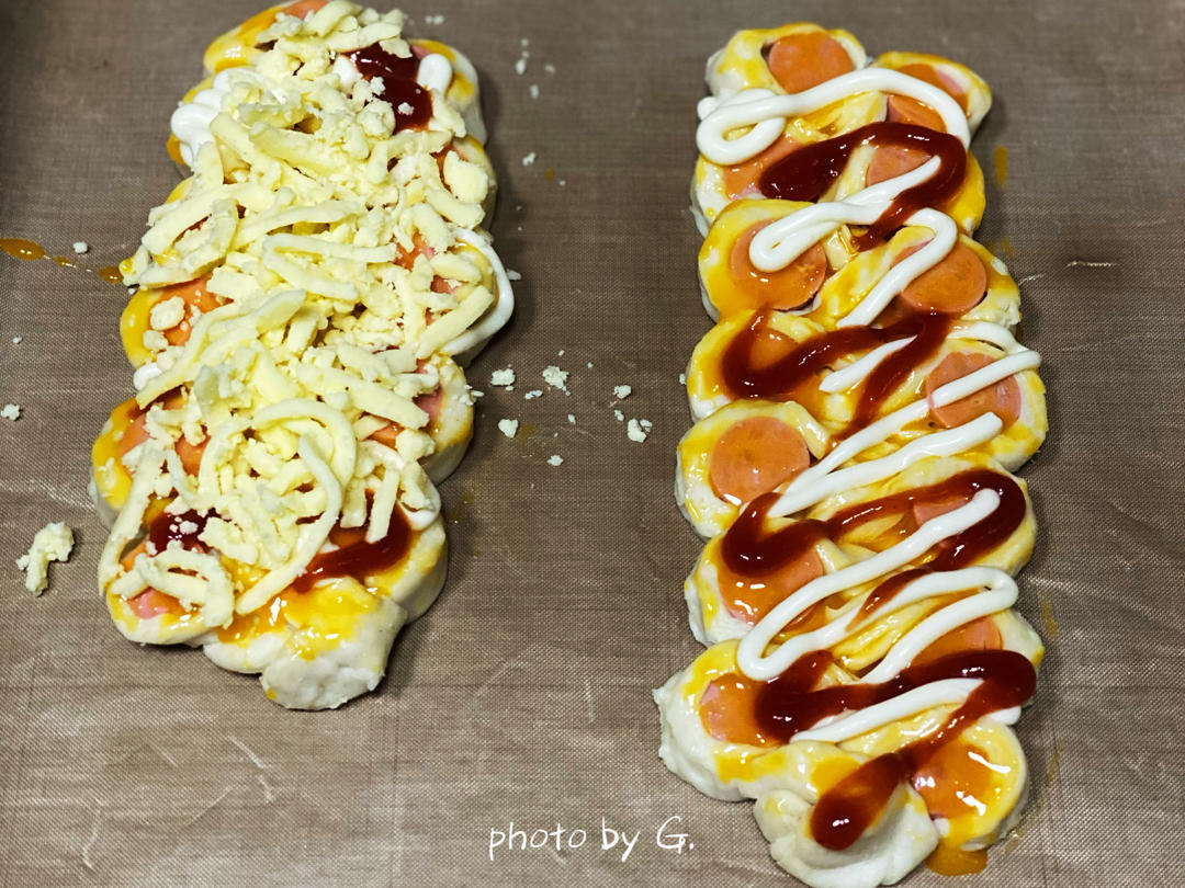 💡手抓饼N种吃法㊙️拉丝芝士香肠酥巨好吃