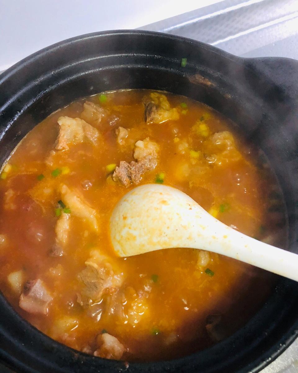 番茄土豆炖牛腩