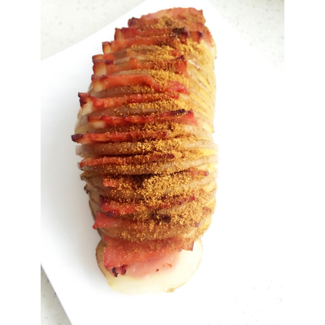 风琴土豆烤培根