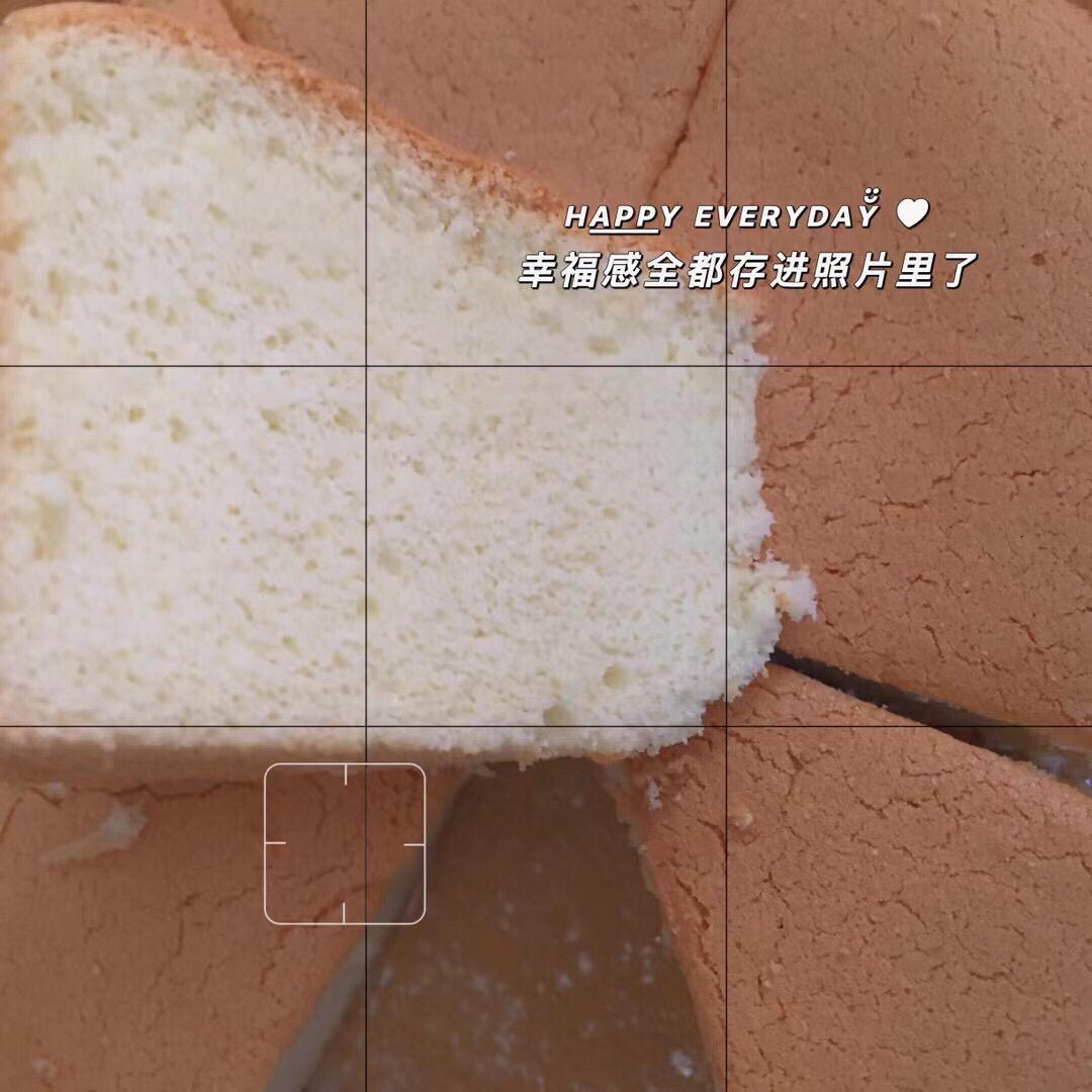 纸杯蛋糕 8寸戚风蛋糕的量