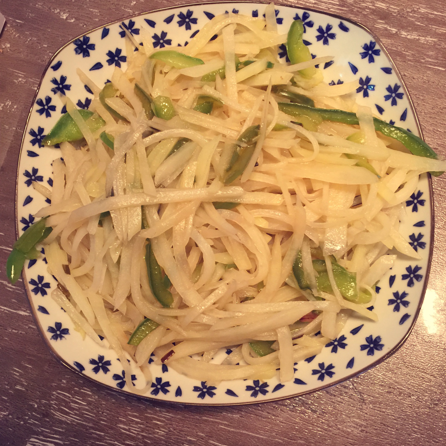 青椒土豆丝
