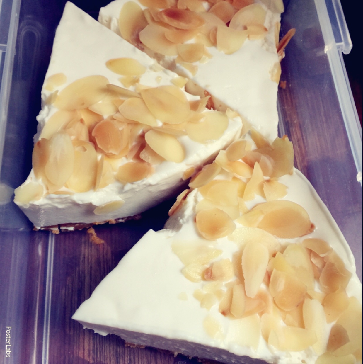 不用烘焙的杏仁芝士蛋糕 Cheese cake