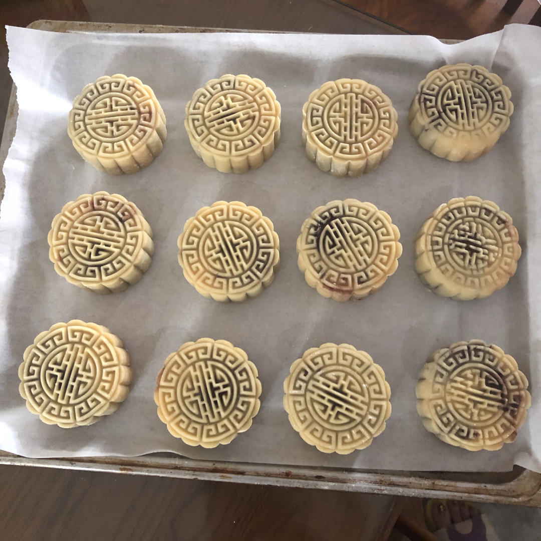 【终极版广式月饼配方】表皮油亮的秘诀！