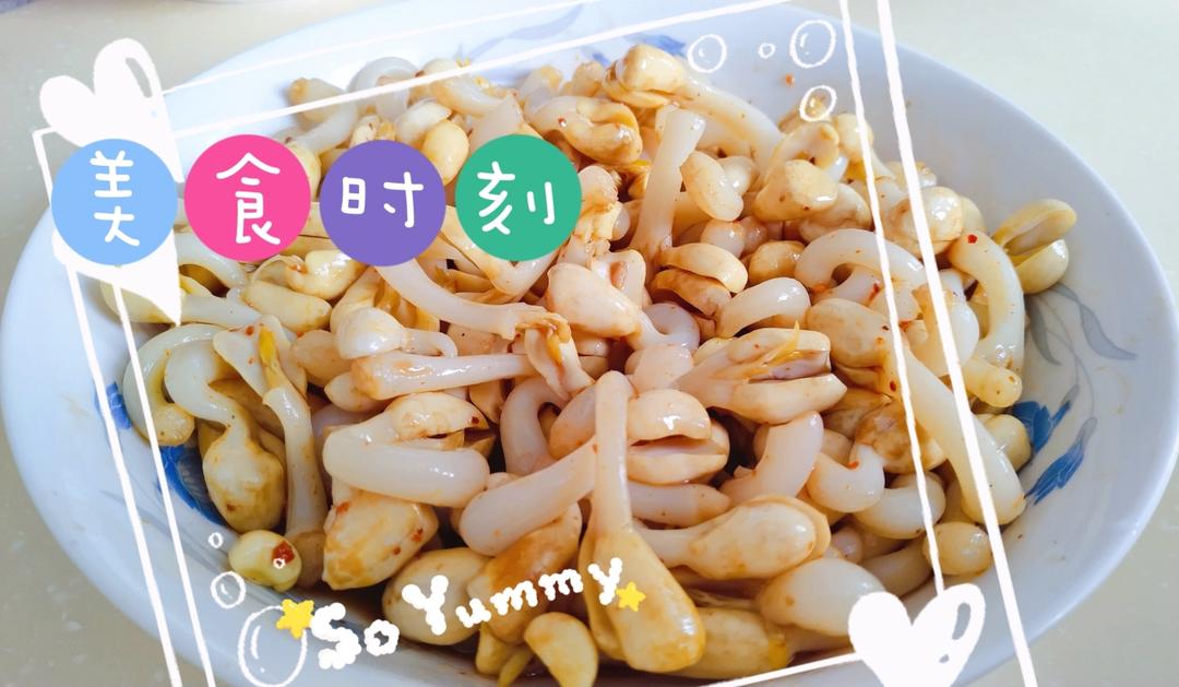 凉拌花生芽