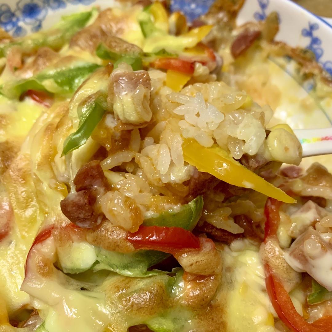 番茄鸡肉浓情焗饭【两人份】
