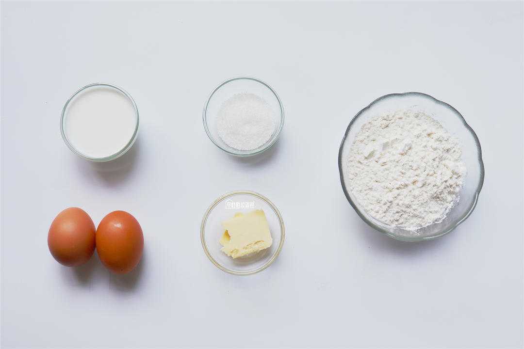 纯奶手撕吐司的做法 步骤1
