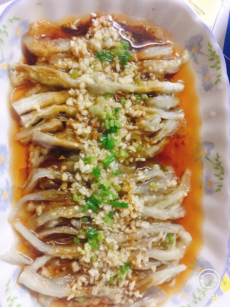 蒜泥茄子——就是这么简单