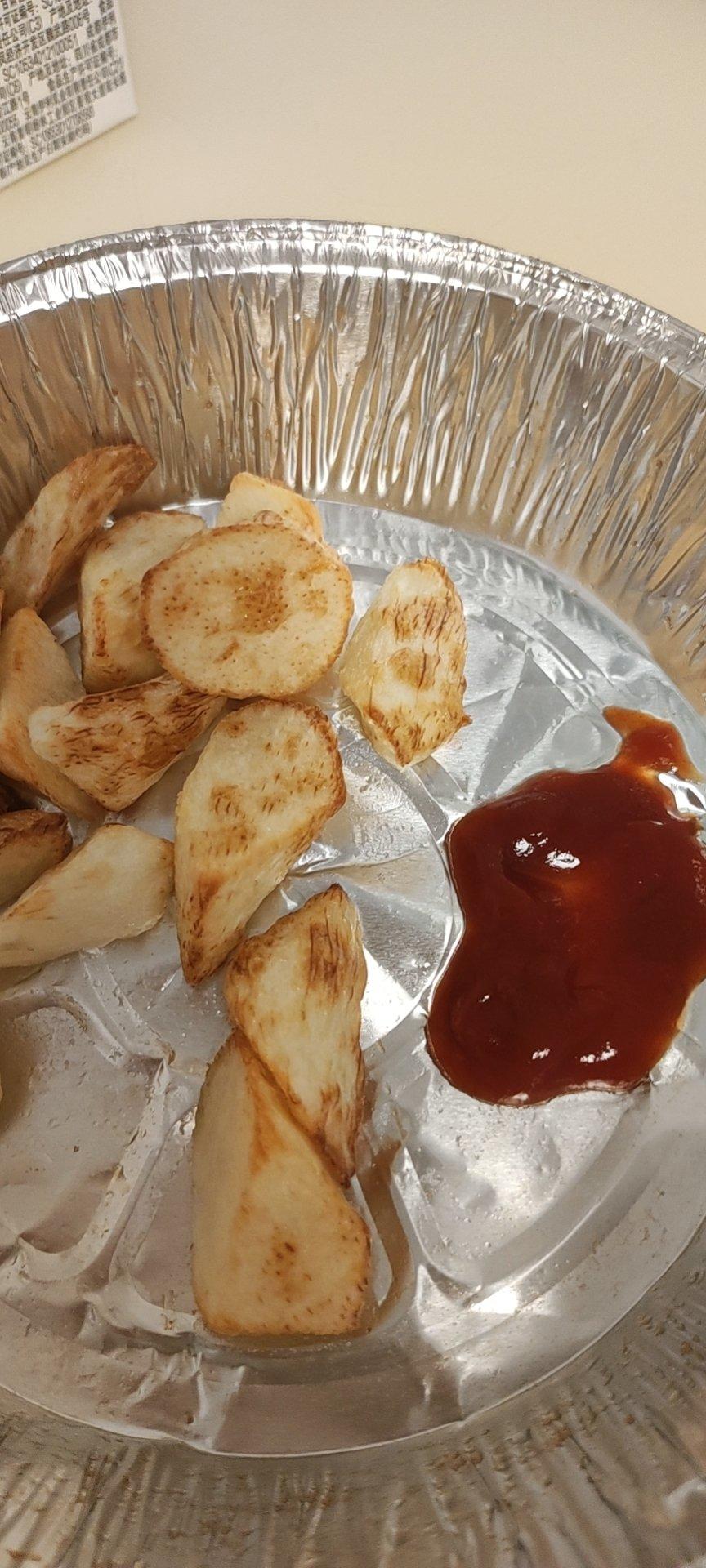 烤山药条（少油空气炸锅版）