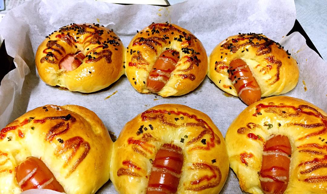 肠仔包---QQ软软的早餐包