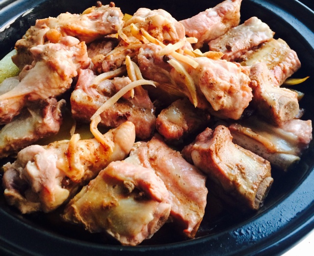 香薯鸡翅锅(塔吉锅)