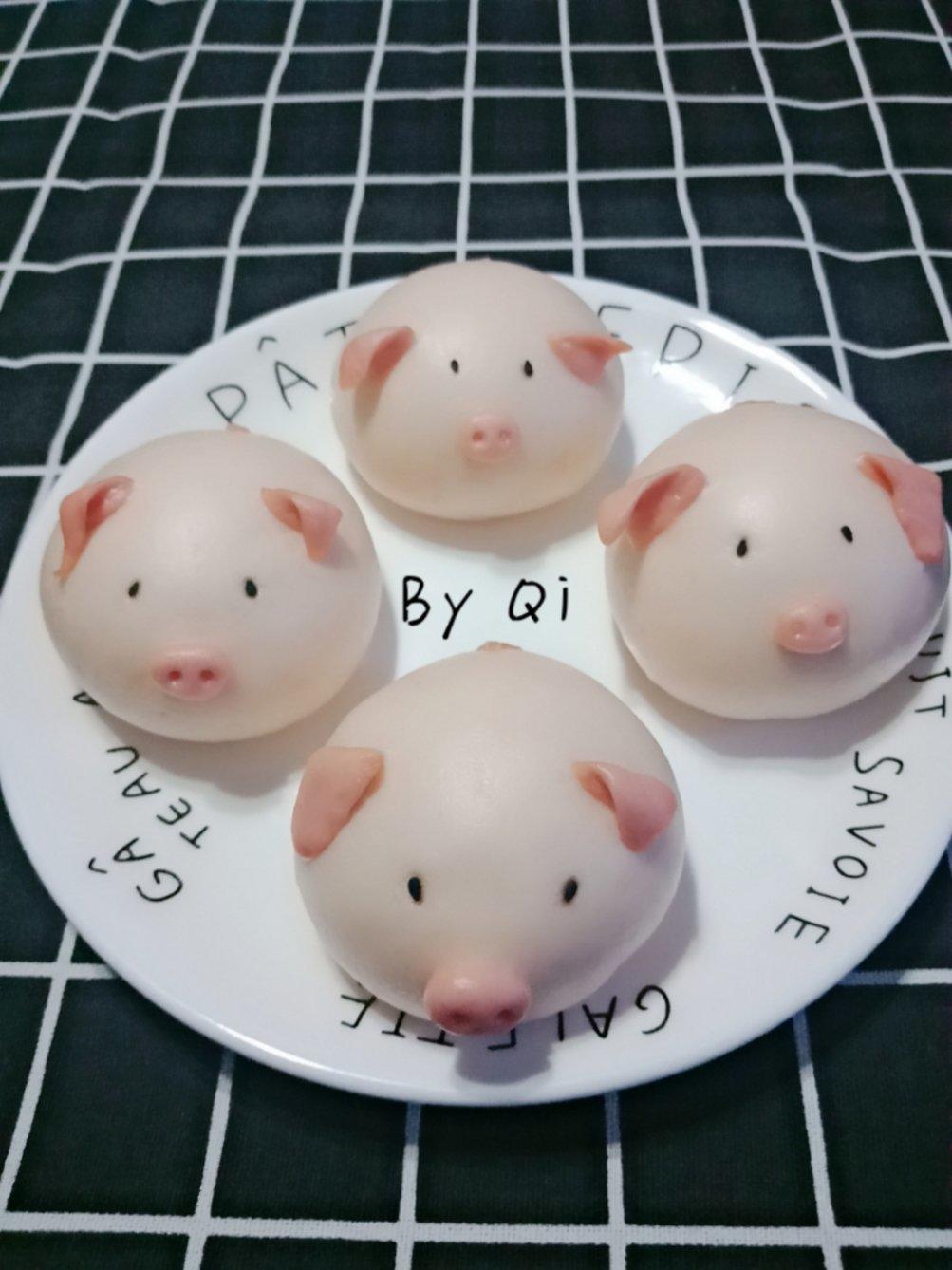 卡通馒头（粉红小猪）
