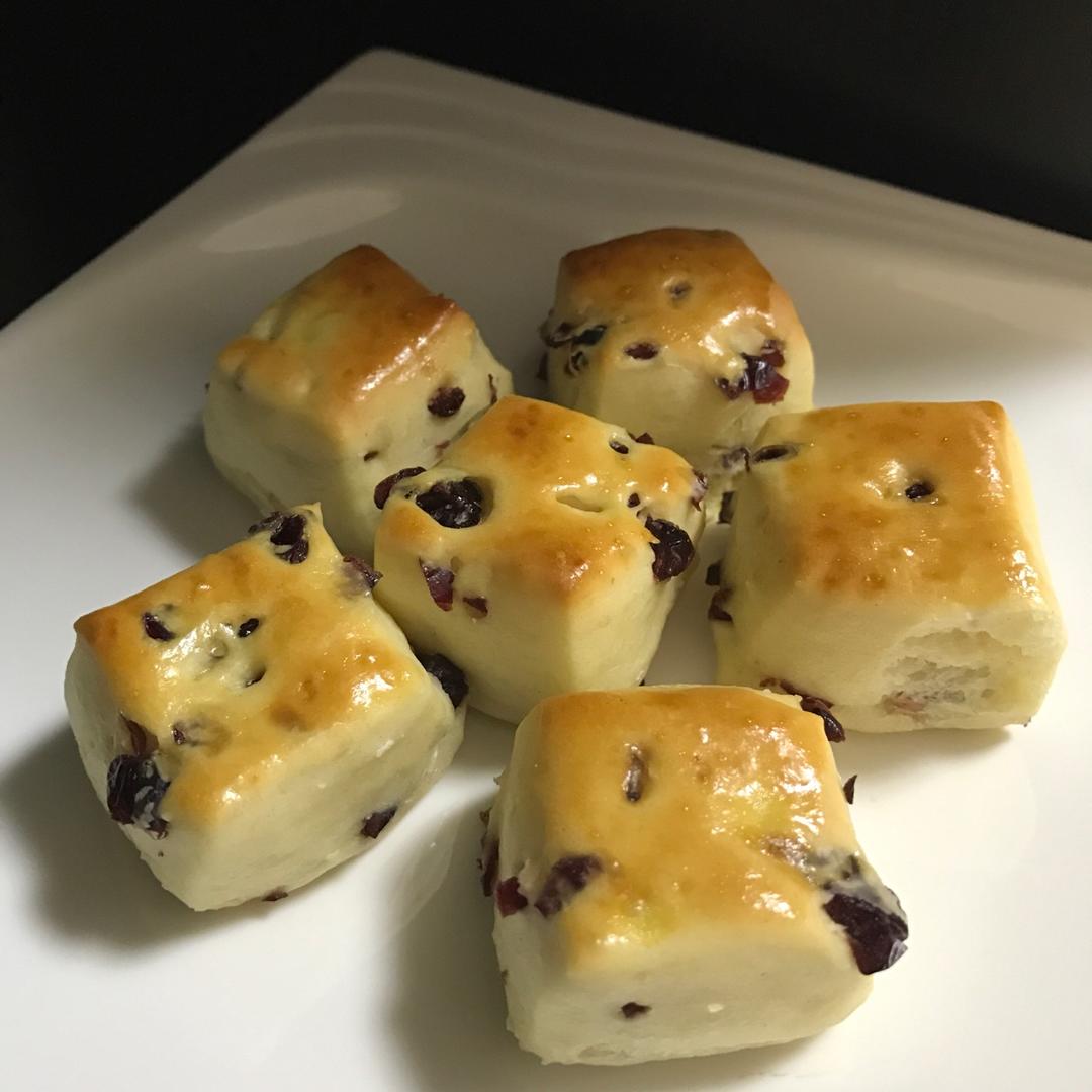 蔓越莓优格小面包块