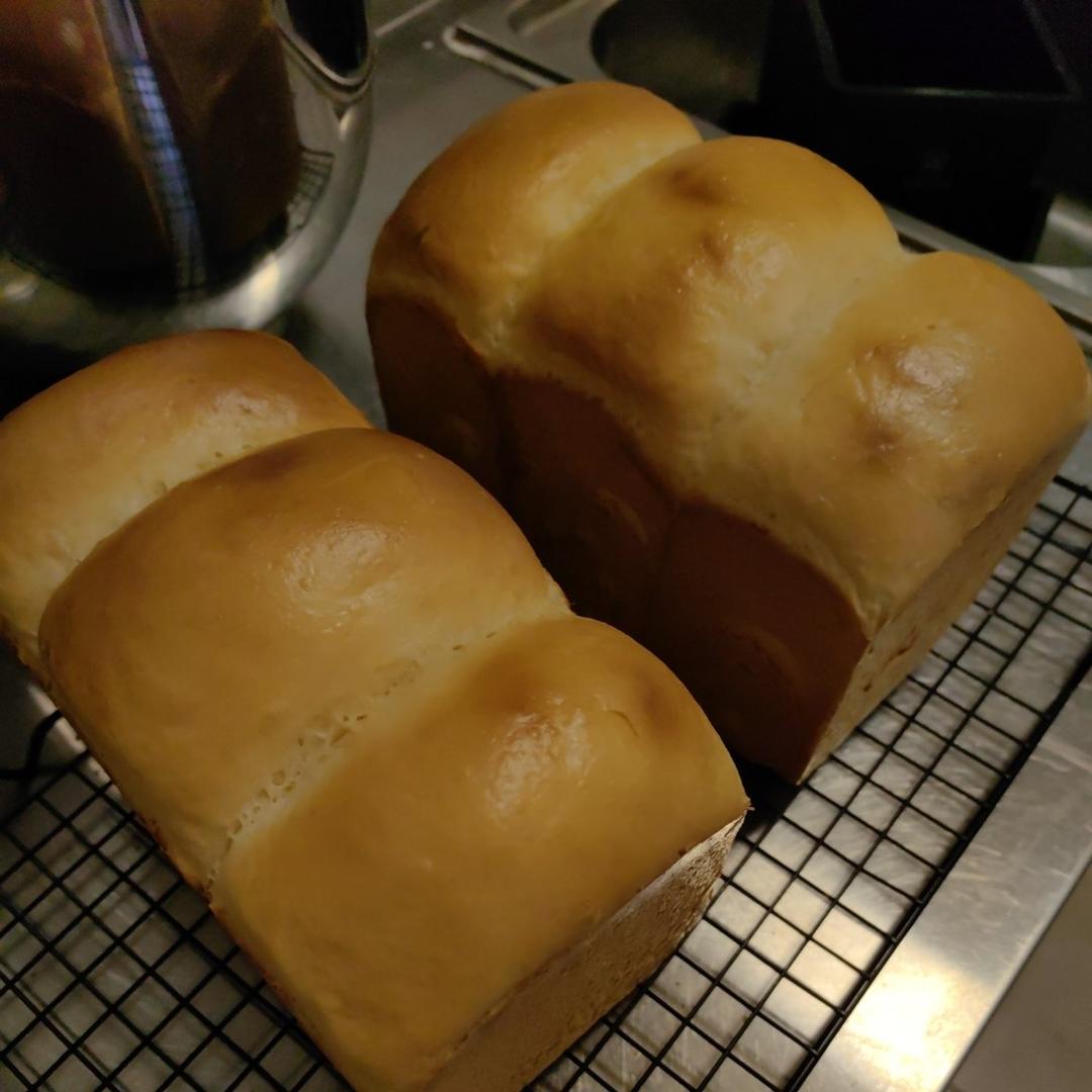 酸奶手撕吐司一次发酵