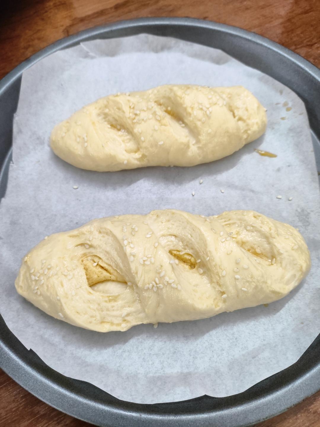 这一口香没人能拒绝｜咸蛋黄奶酥面包嘎嘎香