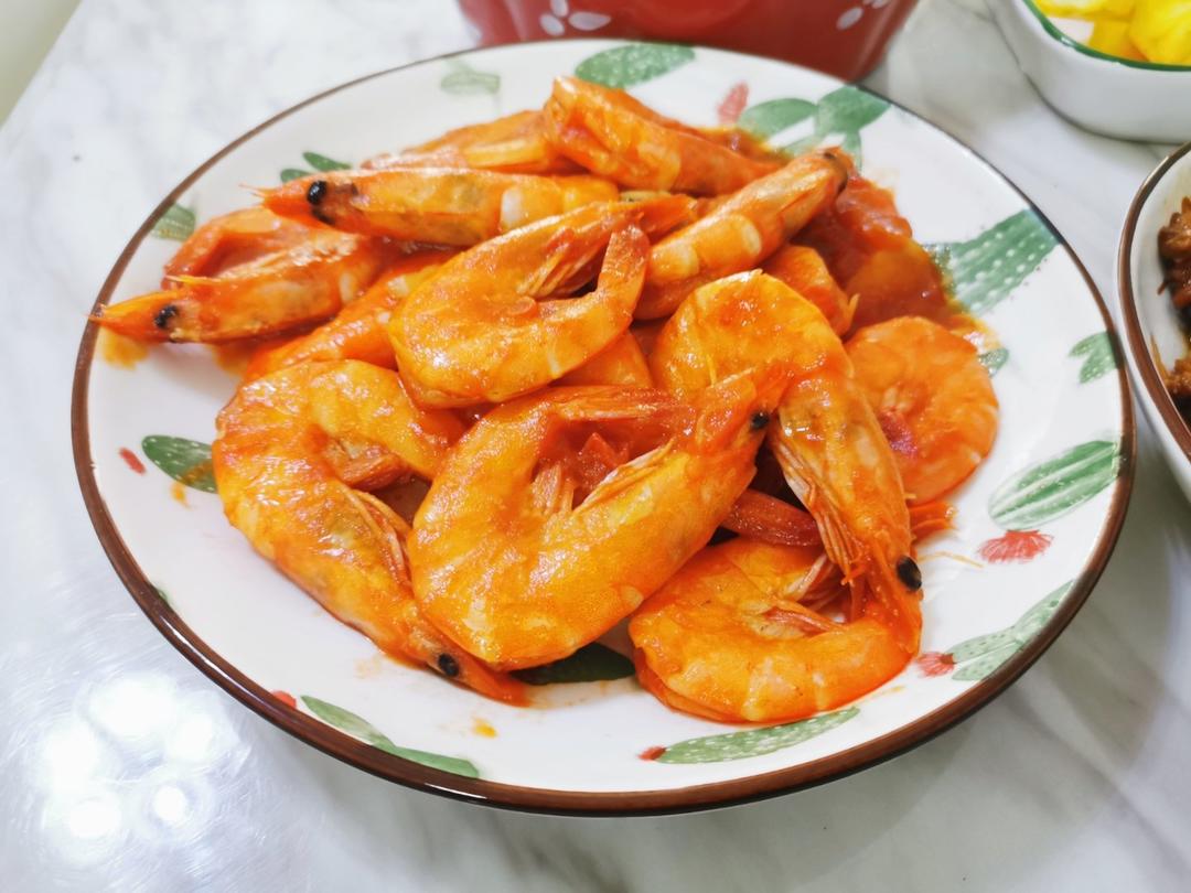茄汁大虾