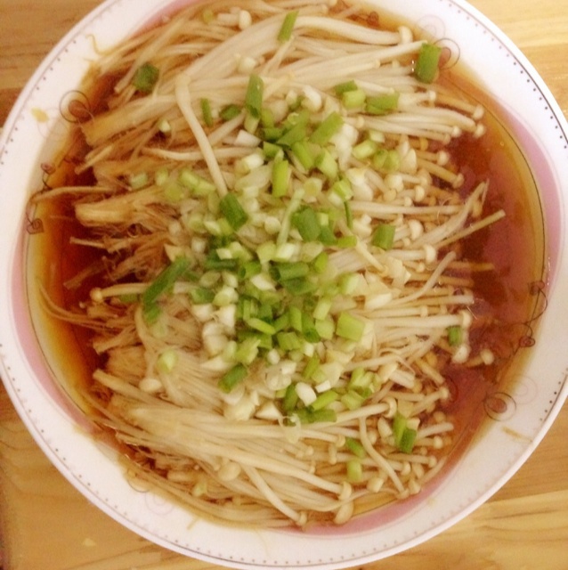 蒜蓉蒸金针菇