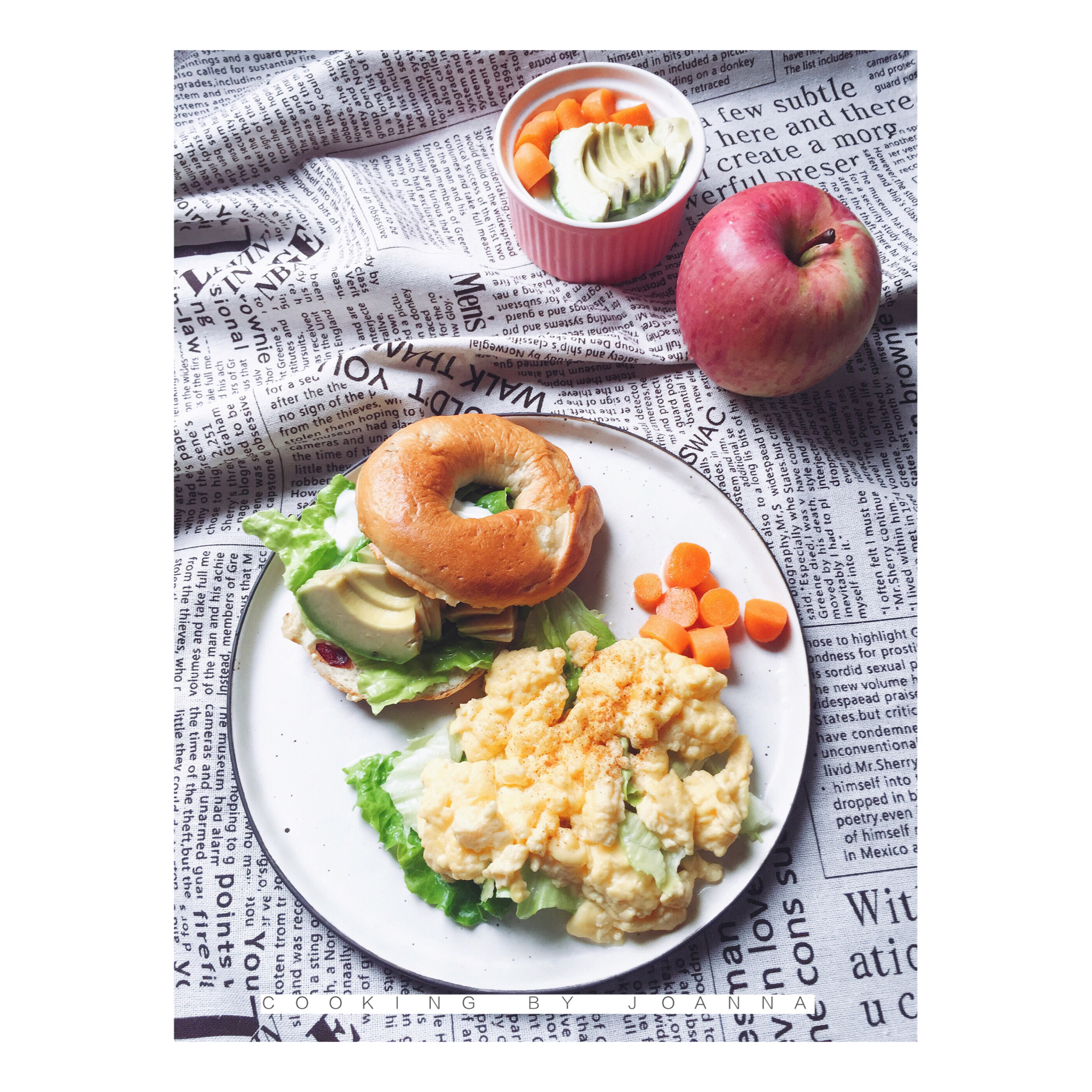 美式牛奶炒滑蛋，低脂健康