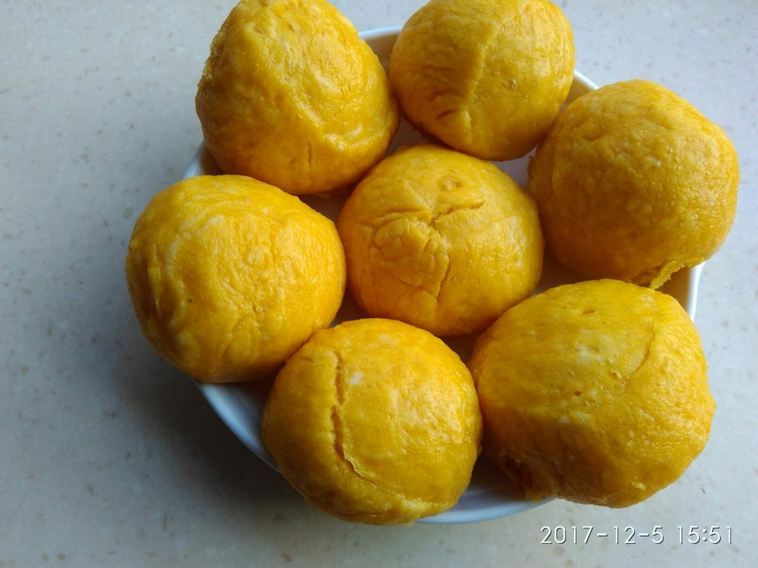 南瓜馒头--玩转大自然的颜色