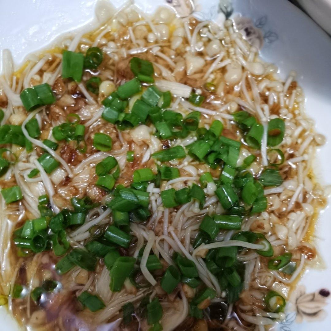 蒜蓉蒸金针菇