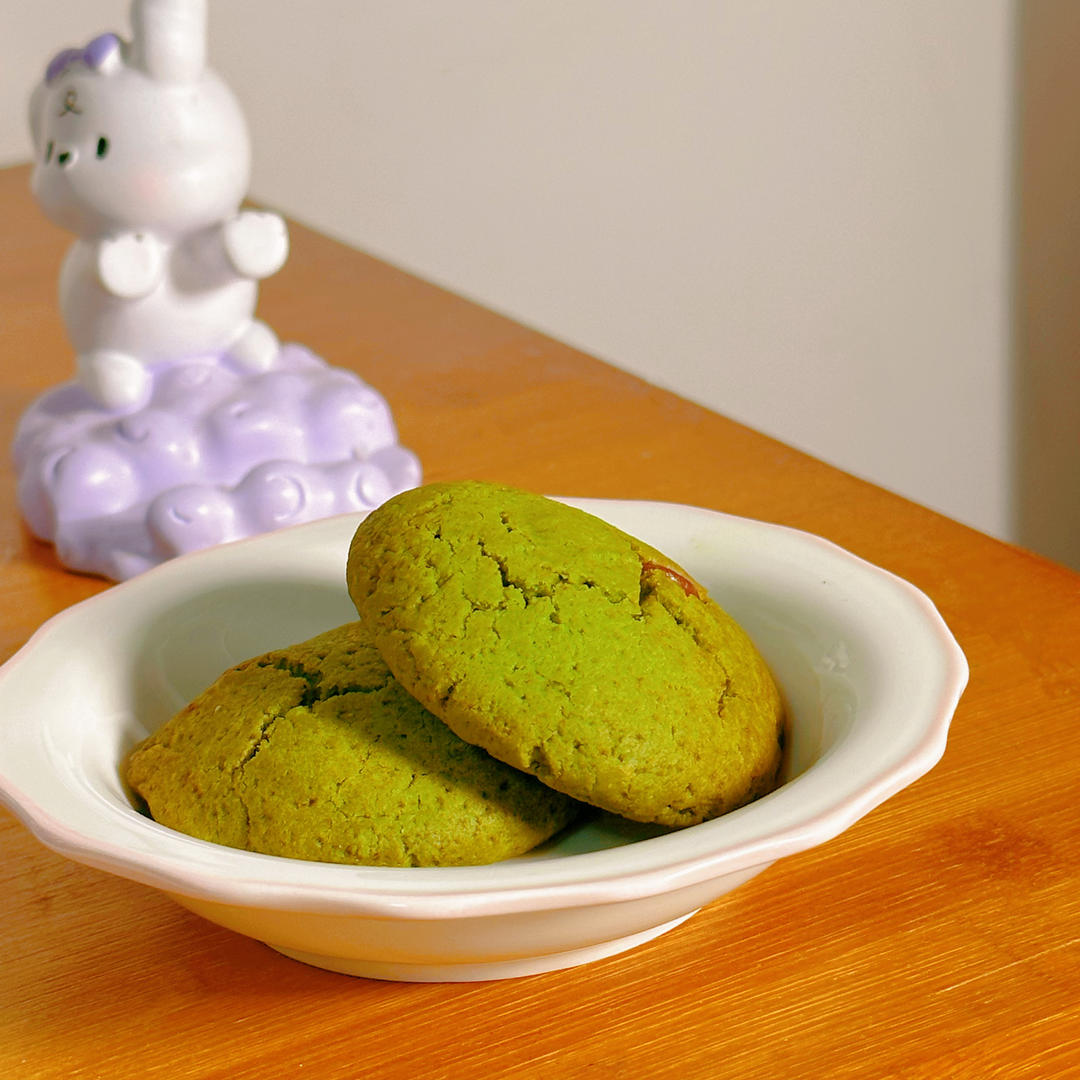 下午茶煲剧小甜点：抹茶软心曲奇巨好吃