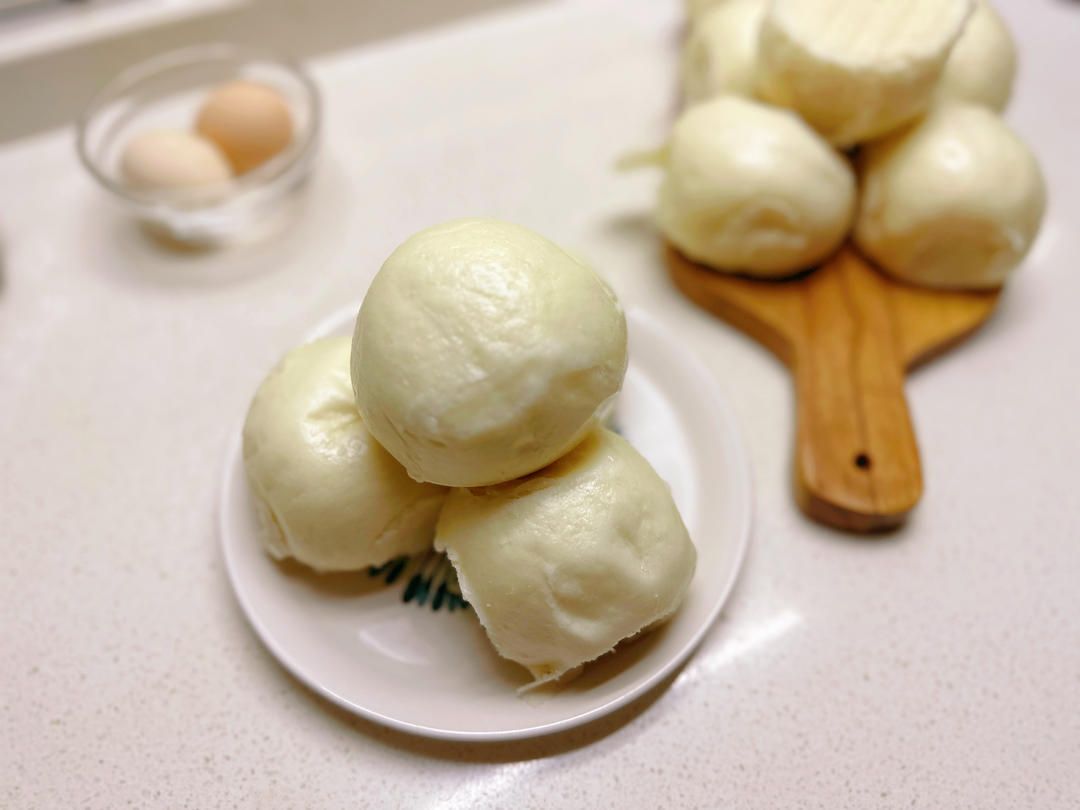 一发也可以做松软香甜的白馒头（详细版零失败)