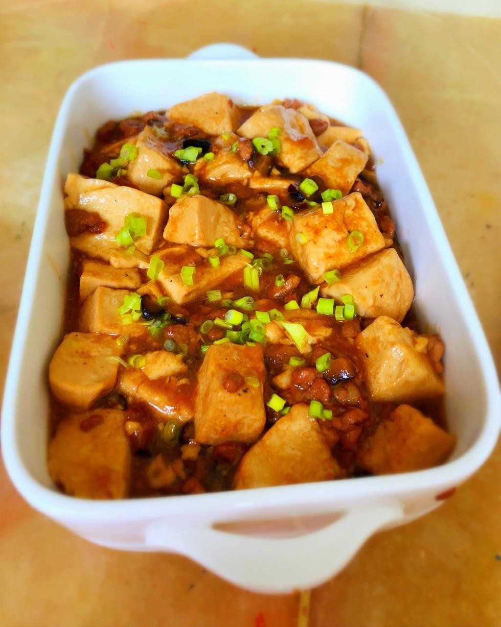 超级下饭的香菇肉沫豆腐