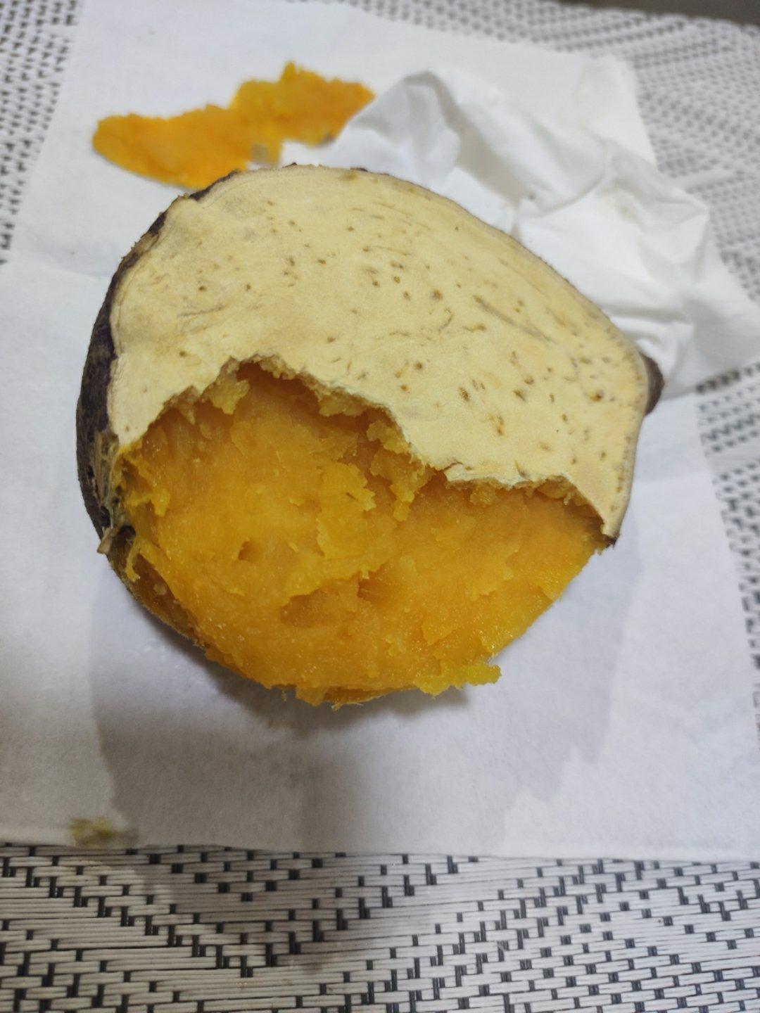 烤箱烤红薯