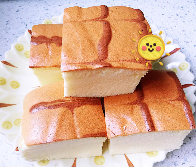 古早味蛋糕....烫面水浴法