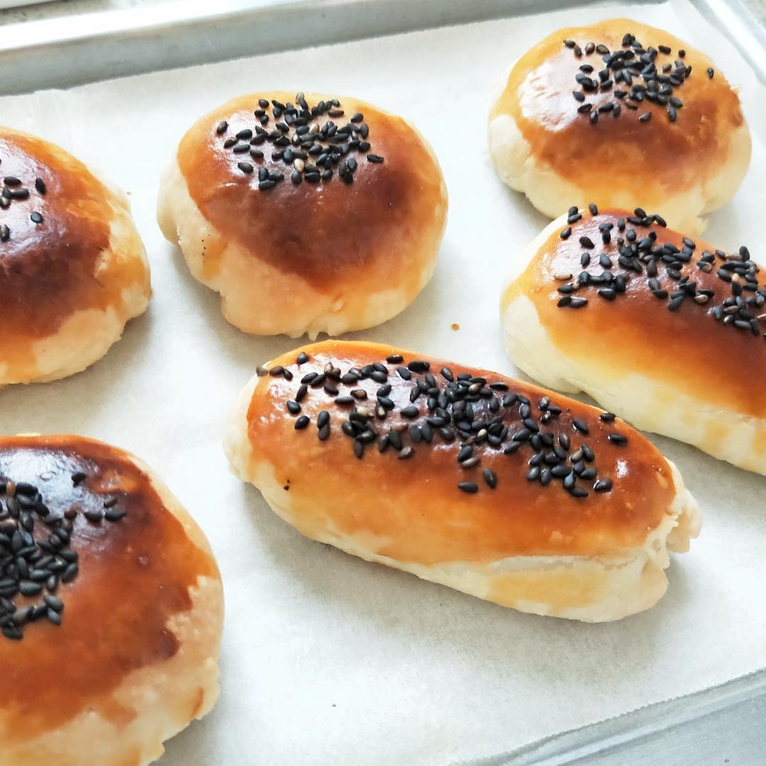 椒盐酥饼（自制椒盐芝麻馅）