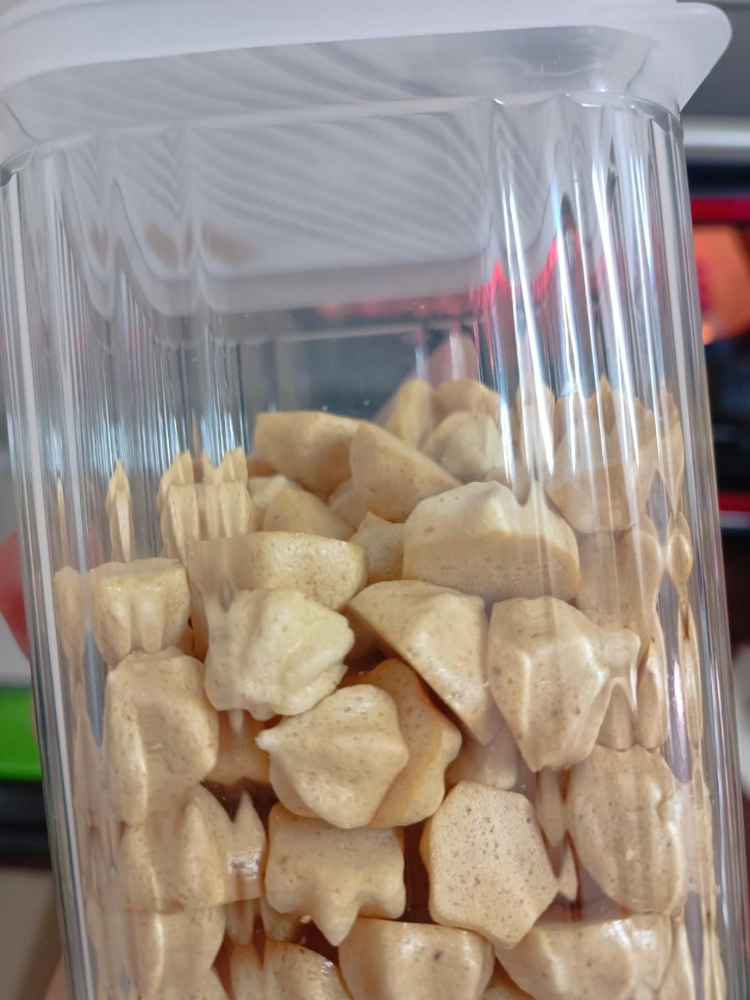 细腻有光泽的红枣溶豆